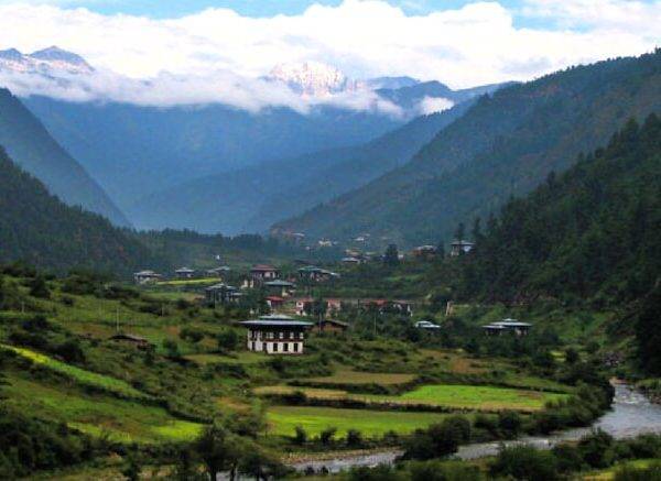 Haa Valley in Western Bhutan